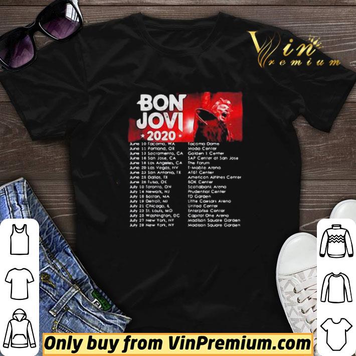 Bon Jovi 2020 Bryan Adams 2020 summer tour shirt sweater
