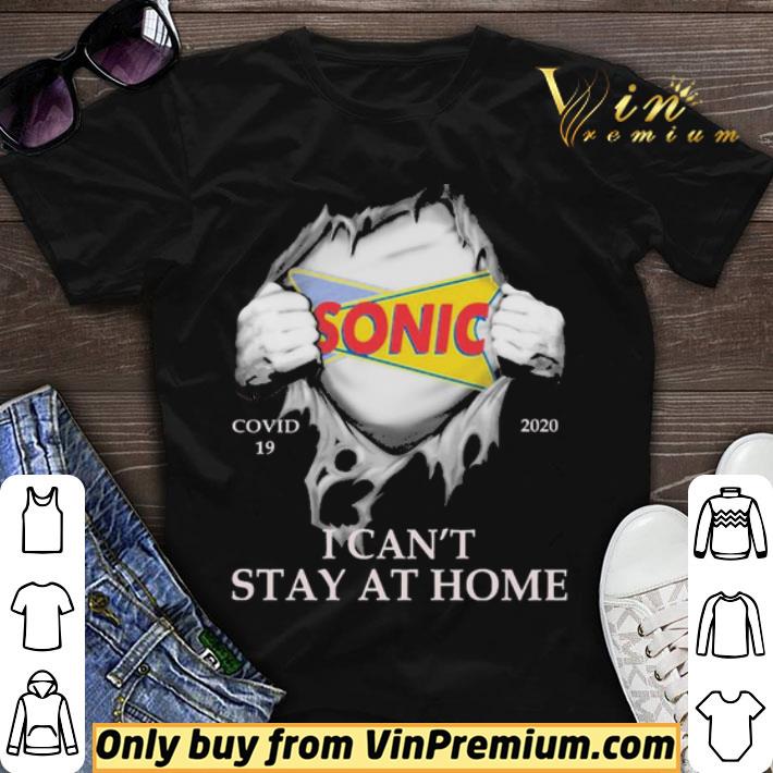 Blood inside me Sonic covid-19 2020 i can’t stay at home shirt sweater
