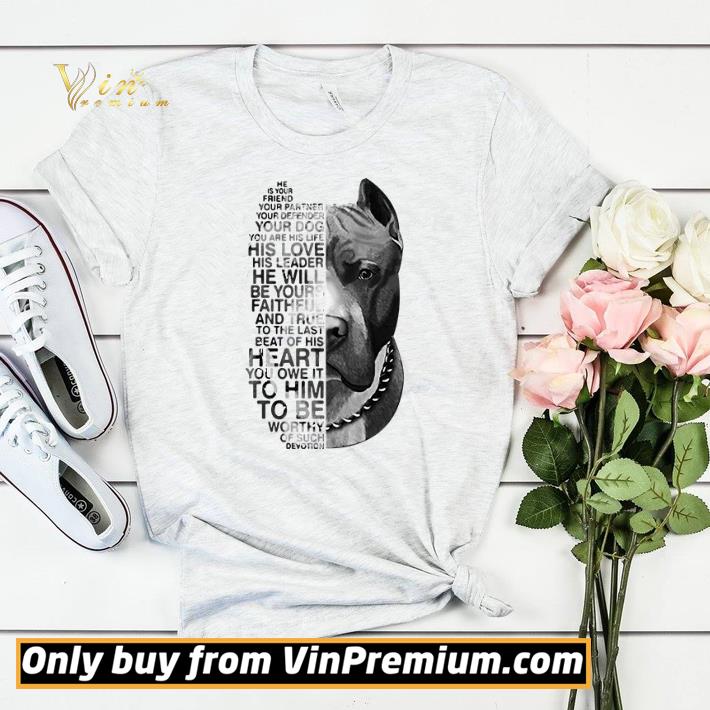 Pitbull dog friend partner defender dog shirt sweater d38daa03 pitbull dog friend partner defender dog shirt sweater 4 - Pitbull dog friend partner defender dog shirt sweater