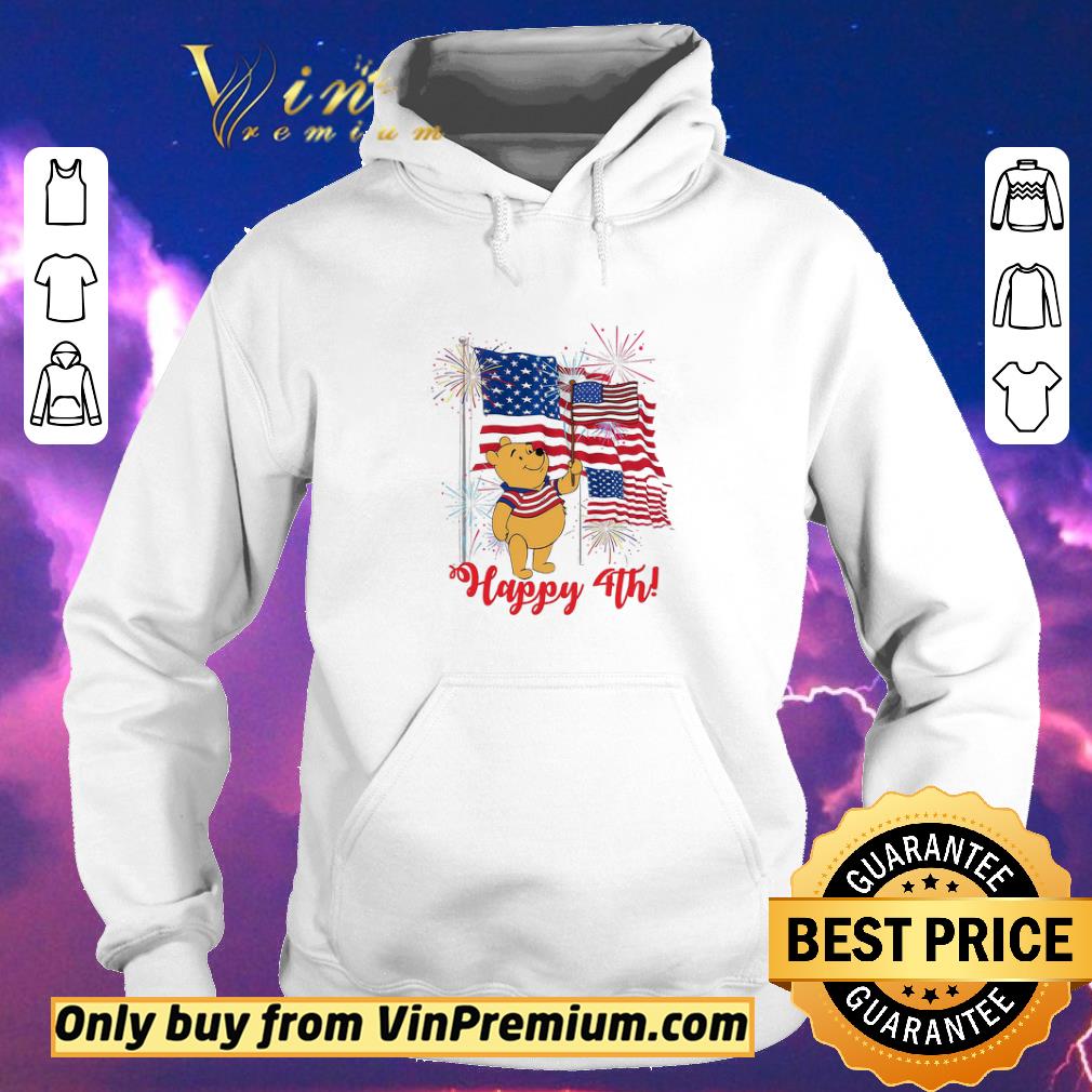 de739d7f original winnie the pooh happy 4th july american flag shirt sweater 4 - Original Winnie The Pooh Happy 4th July American Flag shirt sweater