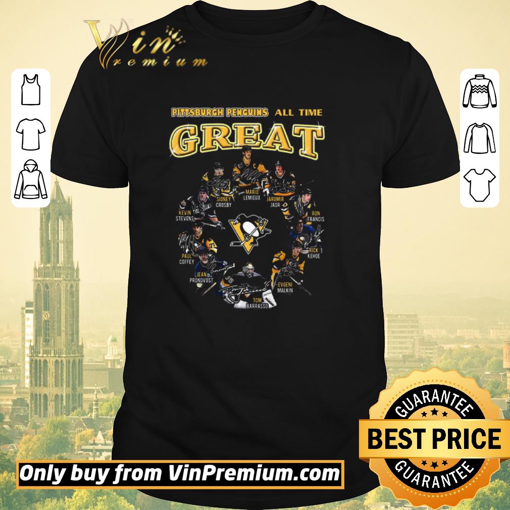 Premium Pittsburgh Penguins All The Great Signature shirt sweater