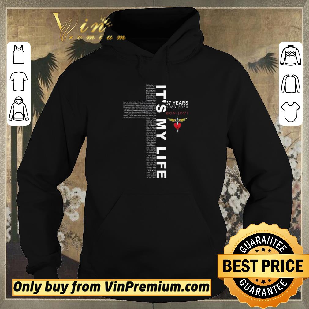 e426c21c official it s my life 37 years 1983 2020 bon jovi shirt sweater 4 - Official It's My Life 37 Years 1983 2020 Bon Jovi shirt sweater