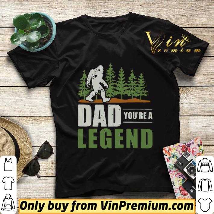 ebfc57a0 bigfoot dad you re a legend shirt sweater 4 - Bigfoot Dad You’re A Legend shirt sweater