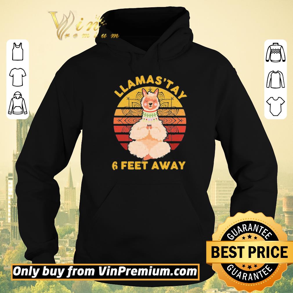f8162292 awesome llamas tay 6 feet away vintage shirt sweater 4 - Awesome Llamas’tay 6 Feet Away Vintage shirt sweater