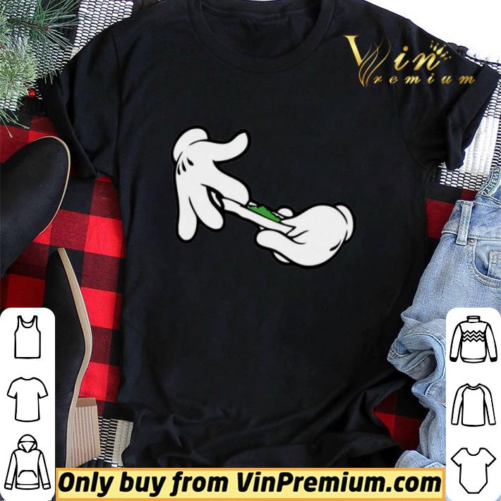 Mickey Mouse Hands Rolling A Joint shirt sweater Mickey Mouse Hands Rolling A Joint shirt sweater