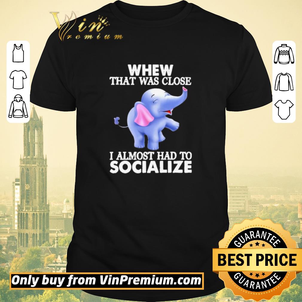 AwesomeBaby Elephants whew that was close i almost had to socialize shirt sweater