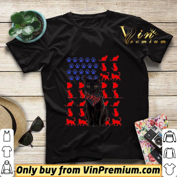 08a3a527 black cat american flag 4th of july independence day shirt sweater 4 - Black Cat American Flag 4th Of July Independence Day shirt sweater