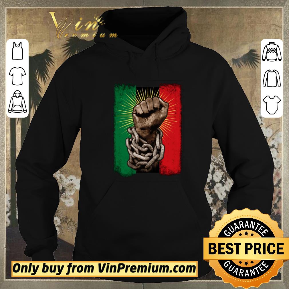 0f6ad696 funny the fist pan african flag shirt sweater 4 - Funny The fist Pan-African Flag shirt sweater