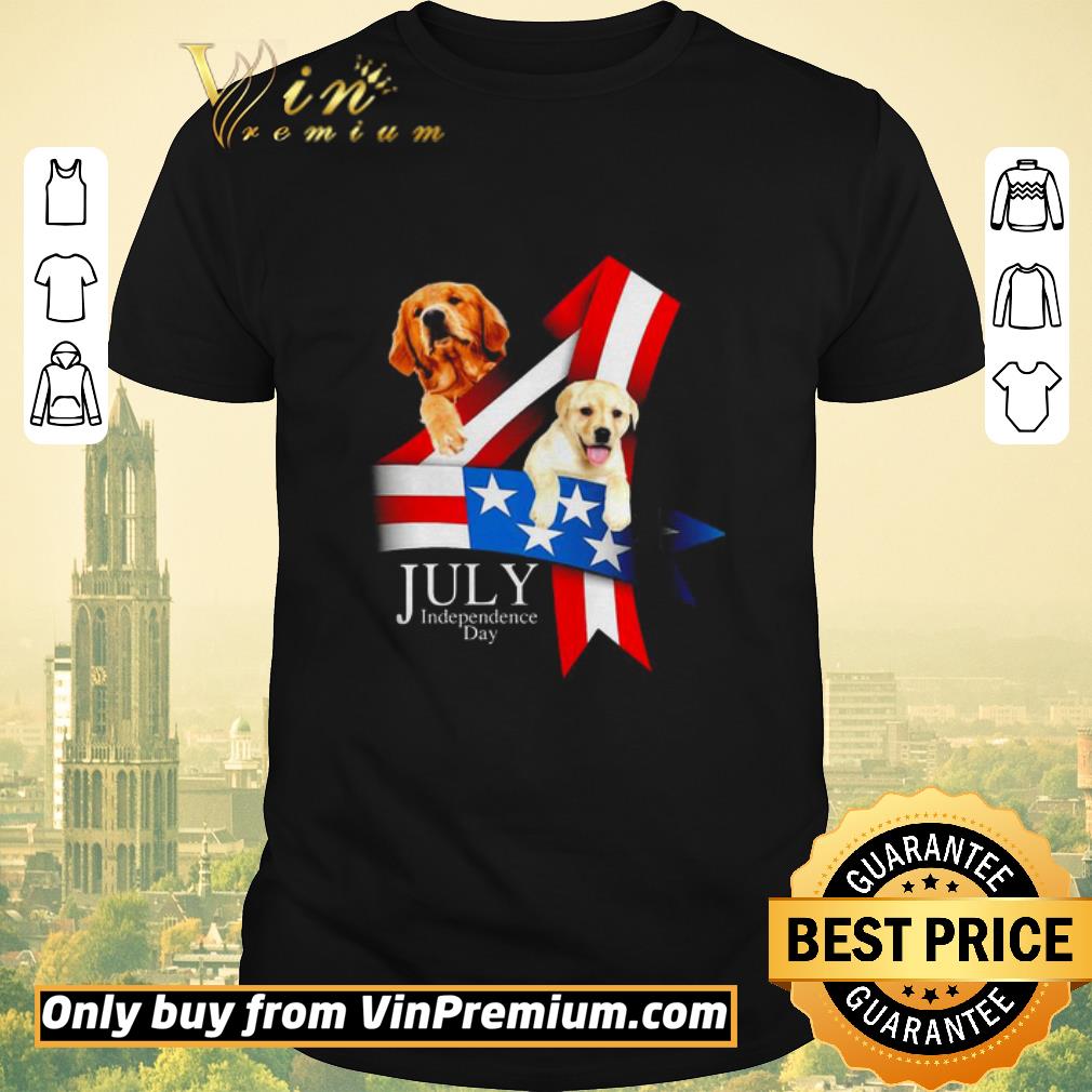 Awesome Golden retriever 4th of july independence day shirt sweater