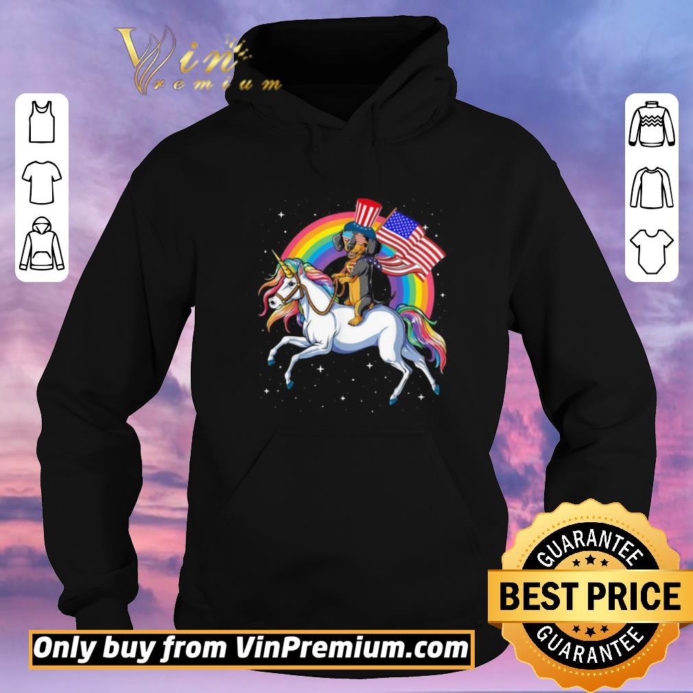 1768907d original dachshund riding unicorn happy independence shirt sweater 4 - Original Dachshund Riding Unicorn Happy Independence shirt sweater