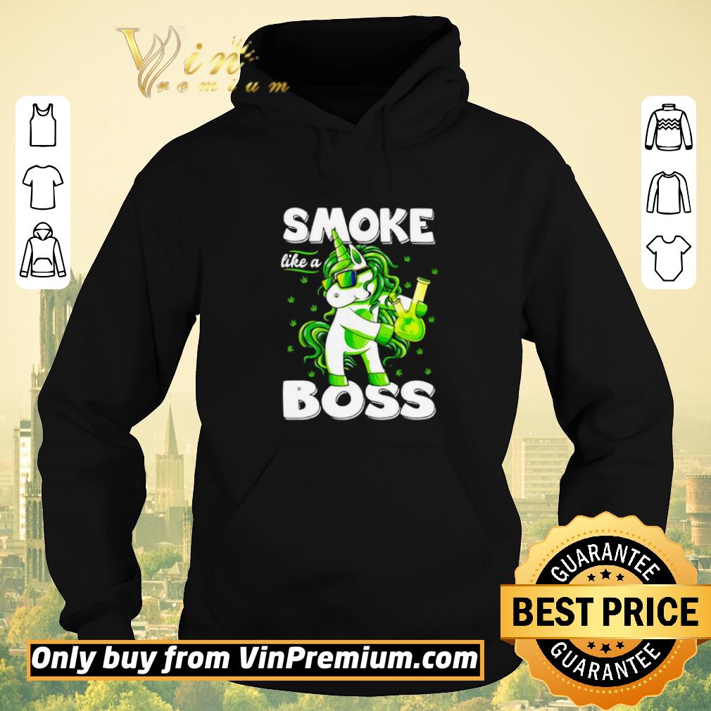 180bd085 original smoke like a boss unicorn shirt sweater 4 - Original Smoke like a boss Unicorn shirt sweater