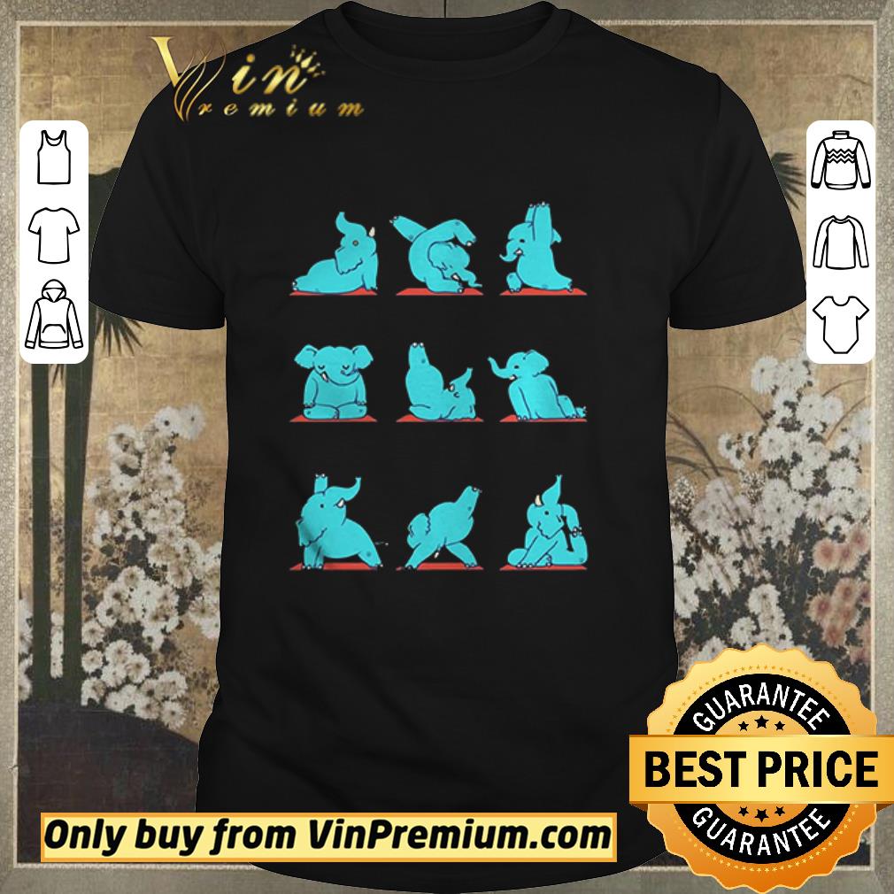 Awesome Yoga Elephants shirt sweater