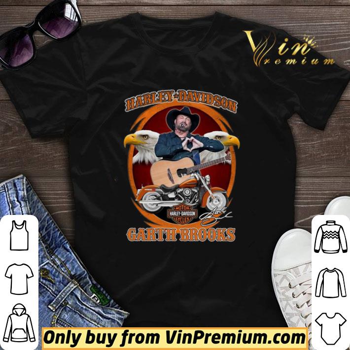 Motor Harley Davidson Cycles Garth Brooks Signature shirt sweater