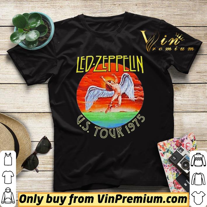 Bravado Led Zeppelin USA 1975 Concert Tour Black shirt sweater 1c19dae2 bravado led zeppelin usa 1975 concert tour black shirt sweater 4 - Bravado Led Zeppelin USA 1975 Concert Tour Black shirt sweater