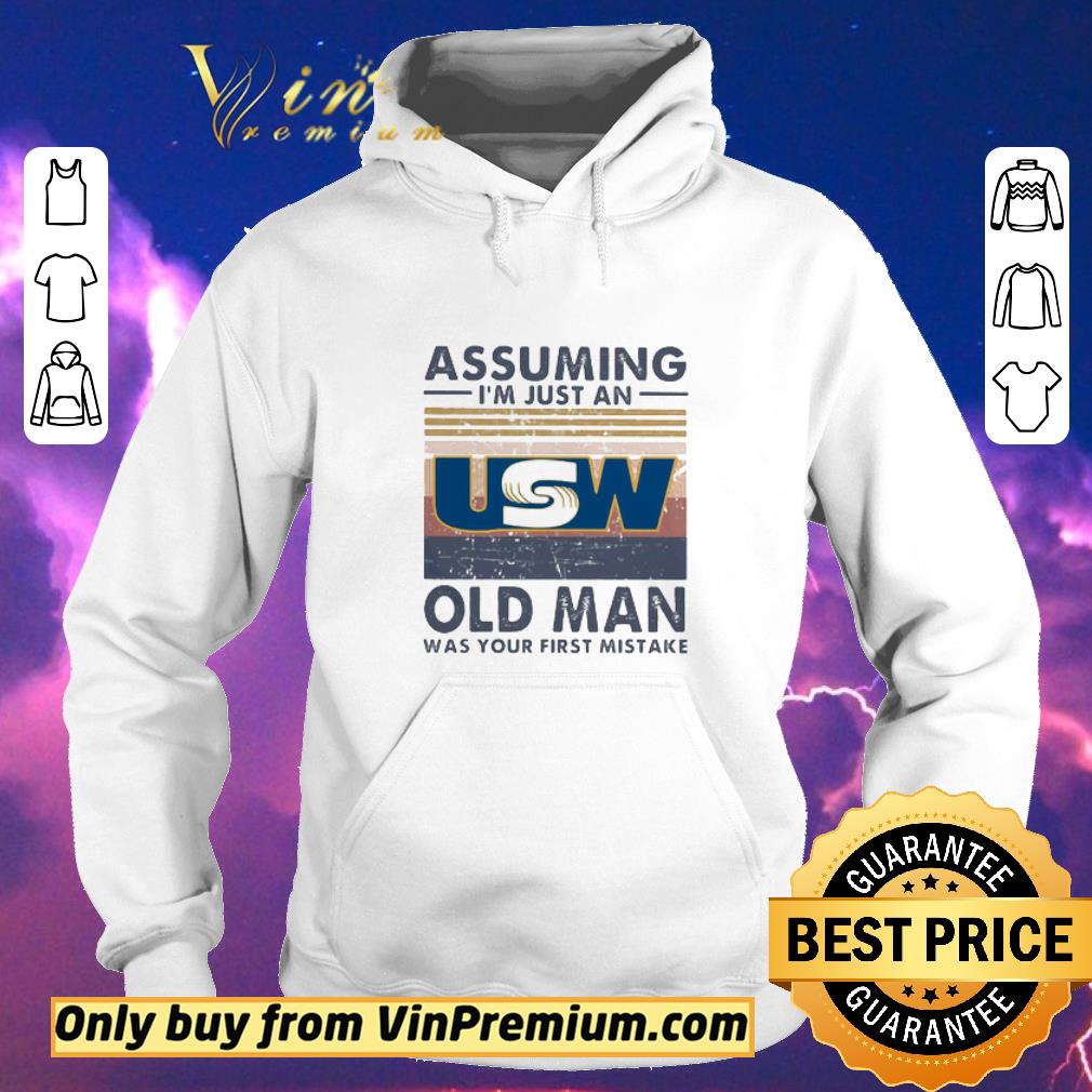 1e5e6c39 premium united steelworkers assuming i m just an old lady was your first mistake shirt 4 - Premium United Steelworkers Assuming I’m Just An Old Lady Was Your First Mistake shirt
