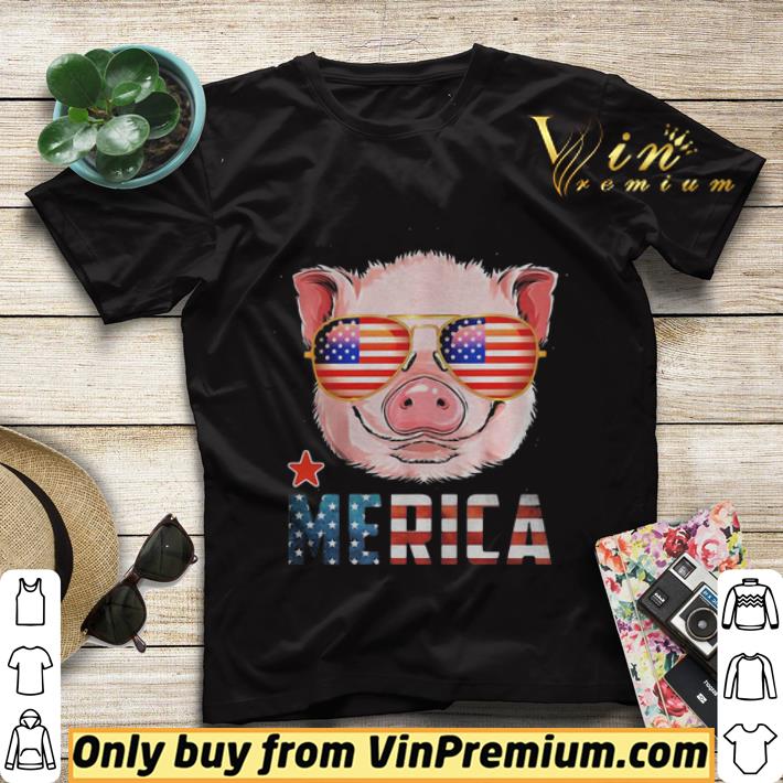1ecf01f1 pig cute merica american flag star shirt sweater 4 - Pig Cute Merica American Flag Star shirt sweater