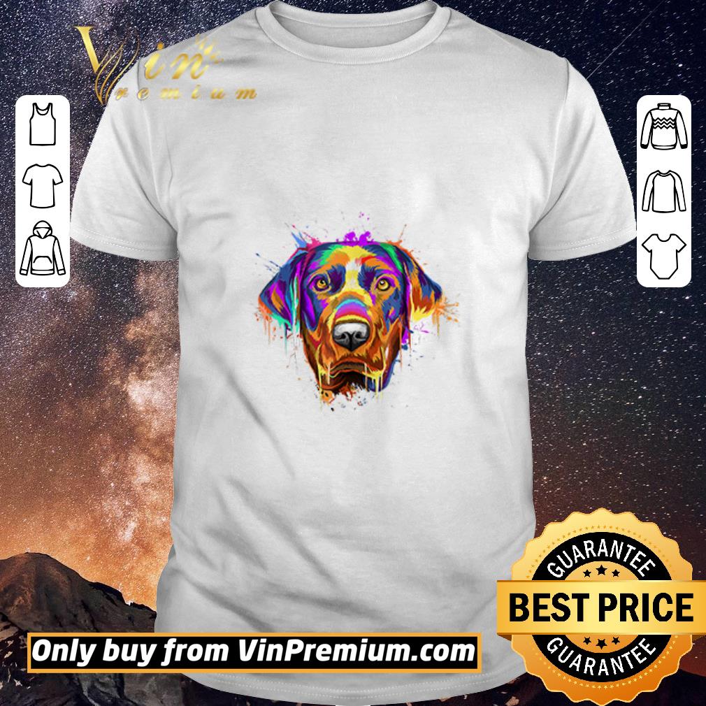 Funny Labrador Retriever Splash Art shirt sweater