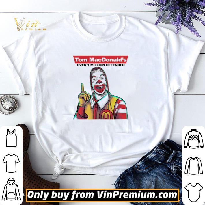 Tom Macdonald’s over 1 million offended shirt sweater