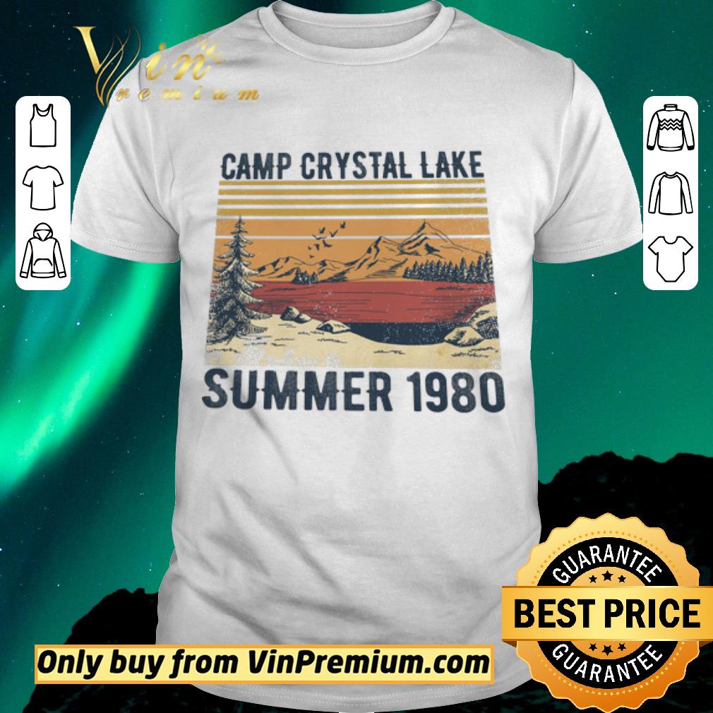 Premium Camp Crystal Lake Summer 1980 Vintage shirt sweater