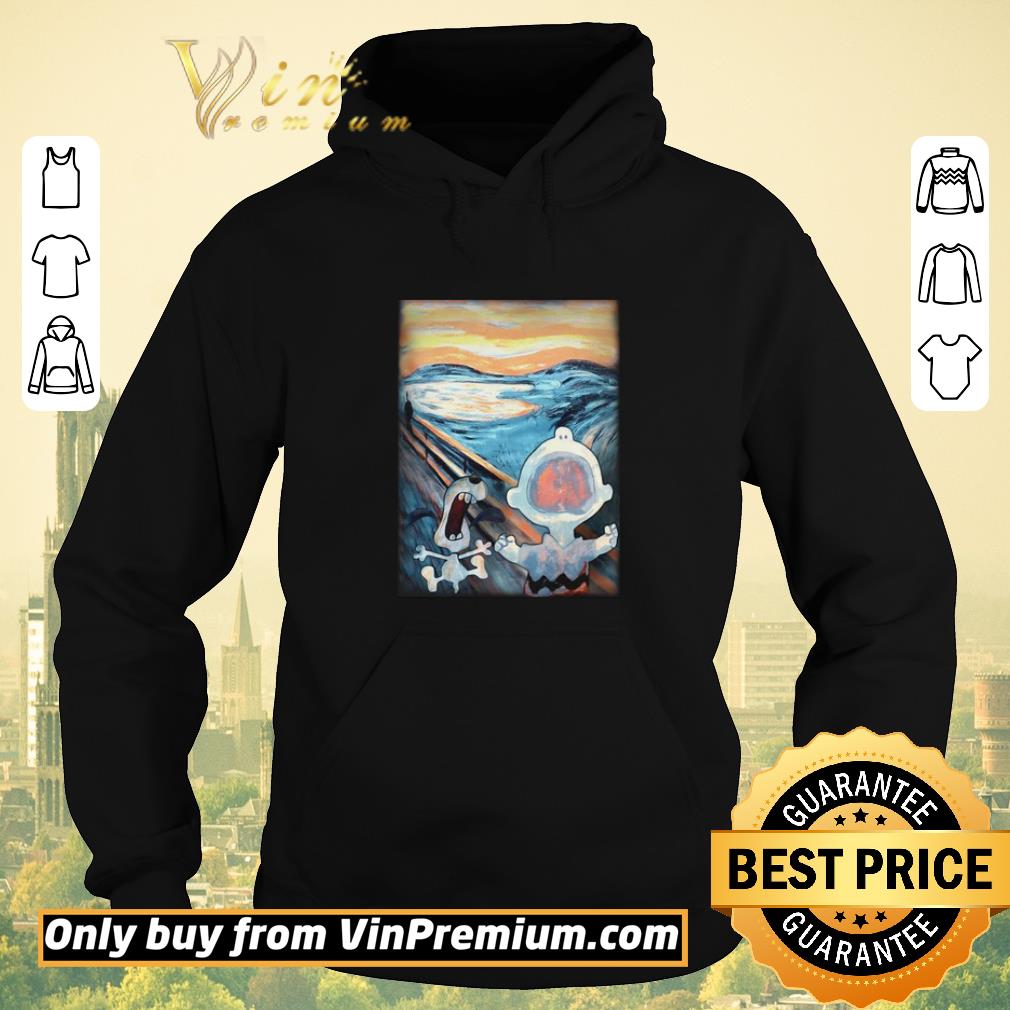 2b643356 hot snoopy and charlie brown van gogh starry night shirt sweater 4 - Hot Snoopy and charlie brown van gogh starry night shirt sweater