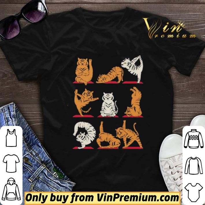 Bengal Tiger yoga shirt sweater