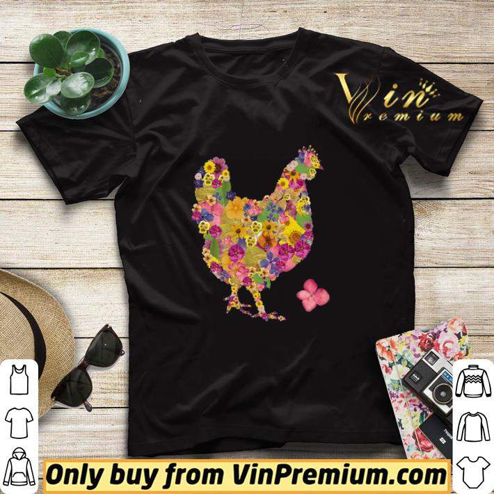 2cf52719 chicken flowers shirt sweater 4 - Chicken Flowers shirt sweater