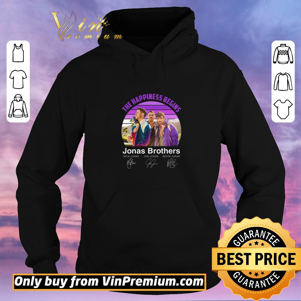2f8edc74 awesome the happiness begins jonas brothers signature shirt sweater 4 - Awesome The Happiness Begins Jonas Brothers Signature shirt sweater