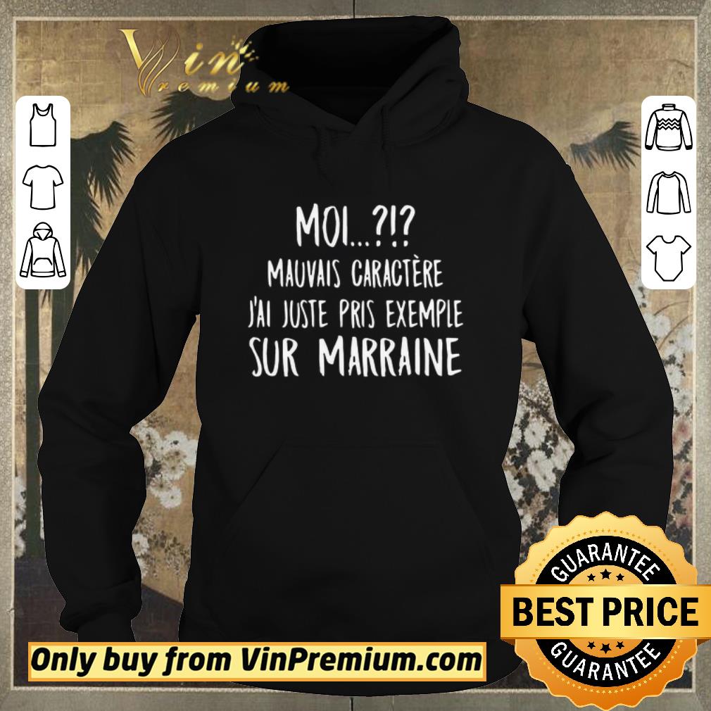 32a5e9fb awesome moi mauvais caractere j ai juste pris exemple sur marraine shirt sweater 4 - Awesome Moi Mauvais Caractere J’ai Juste Pris Exemple Sur Marraine shirt sweater