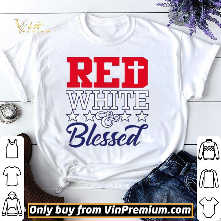 Red White & Blessed Patriot shirt sweater