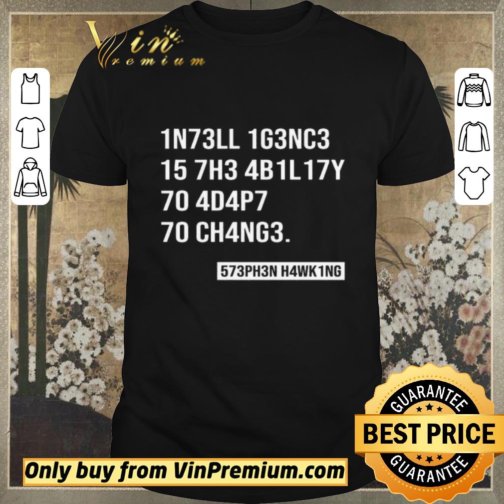 Funny Black Intelligence shirt sweater