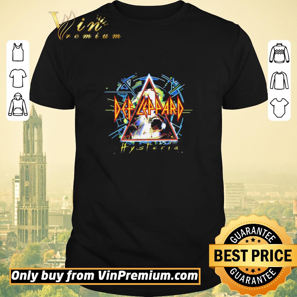 Nice Def leppard band hysteria shirt sweater