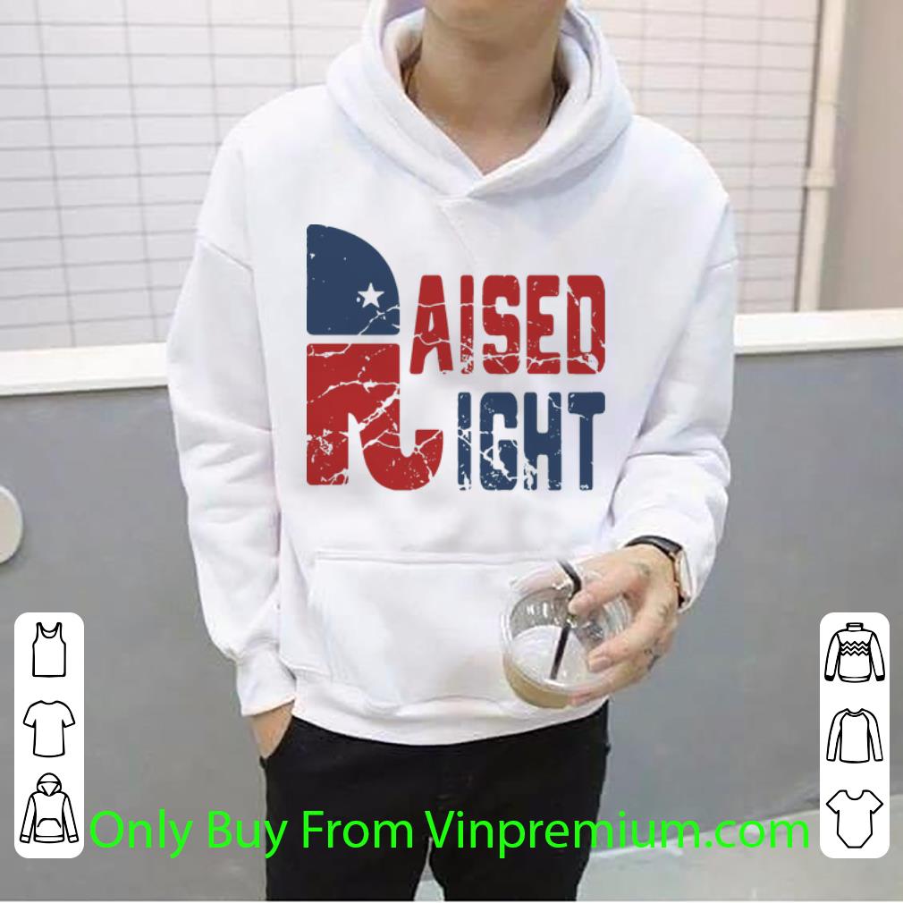 3ac19bd6 original elephant raised right shirt 4 - Original Elephant Raised Right shirt