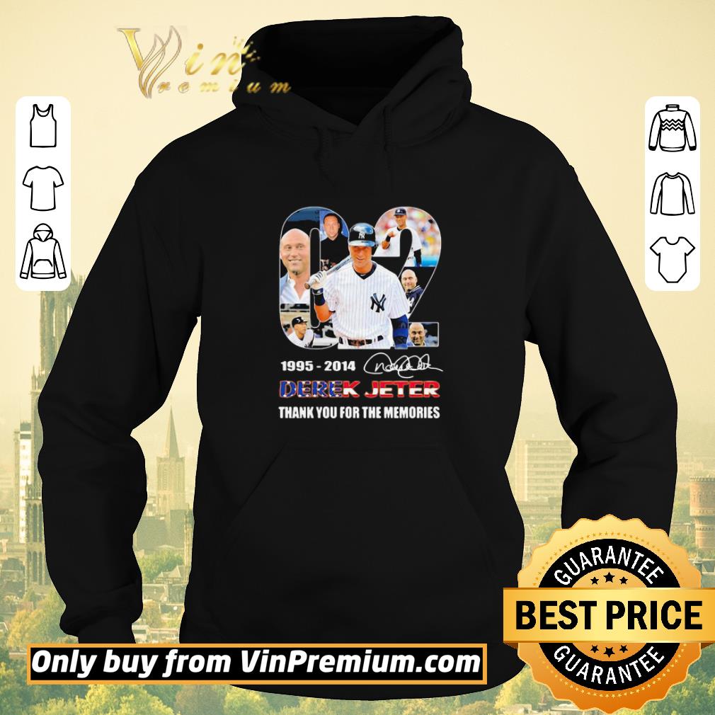 3cc22fcb official 02 1995 2014 derek jeter thank you for the memories signature shirt sweater 4 - Official 02 1995 2014 derek jeter thank you for the memories signature shirt sweater