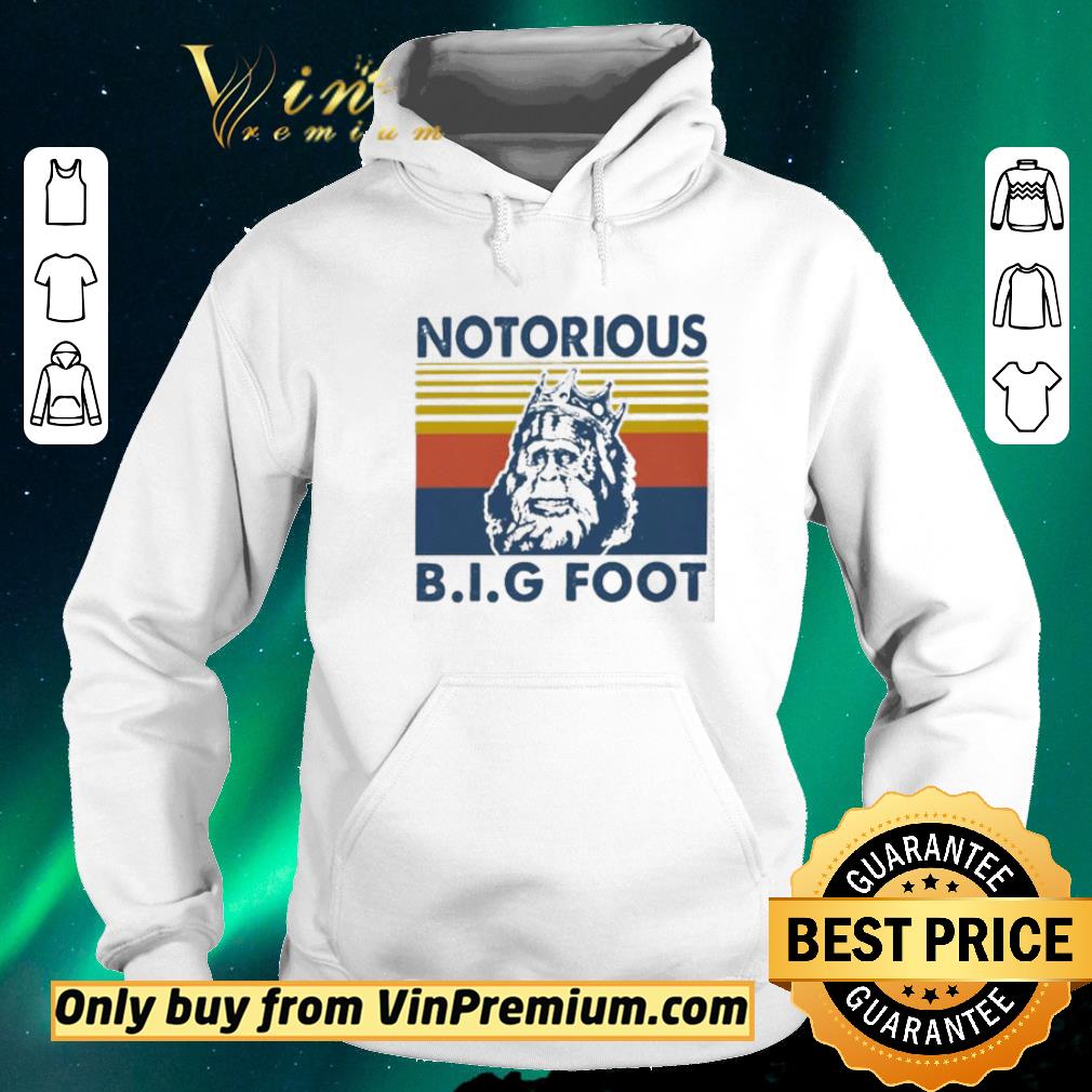 4164de5d funny notorious big bigfoot vintage shirt sweater 4 - Funny Notorious Big Bigfoot Vintage shirt sweater