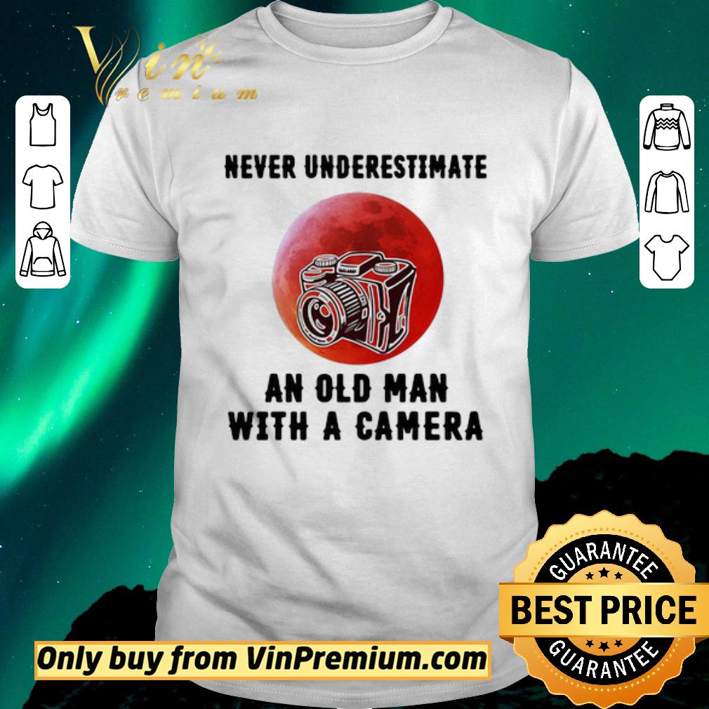 Awesome Never underestimate an old man with a came shirt sweater