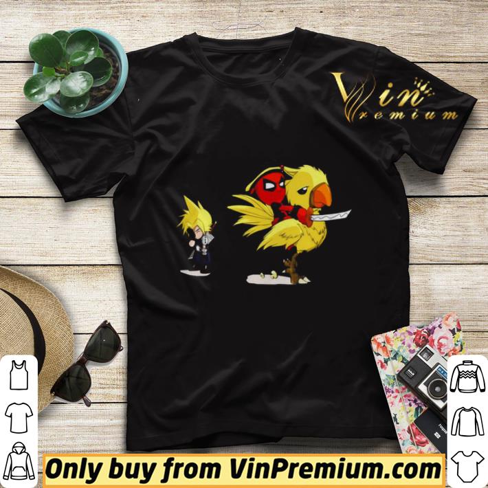 Fantasy VII Deadpool Riding Chocobo shirt sweater 438d1f08 fantasy vii deadpool riding chocobo shirt sweater 4 - Fantasy VII Deadpool Riding Chocobo shirt sweater