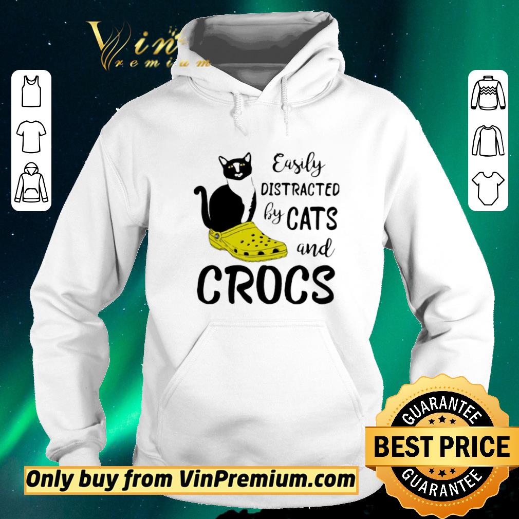48115f24 hot easily distracted by cats and crocs shirt sweater 4 - Hot Easily Distracted By Cats And Crocs shirt sweater