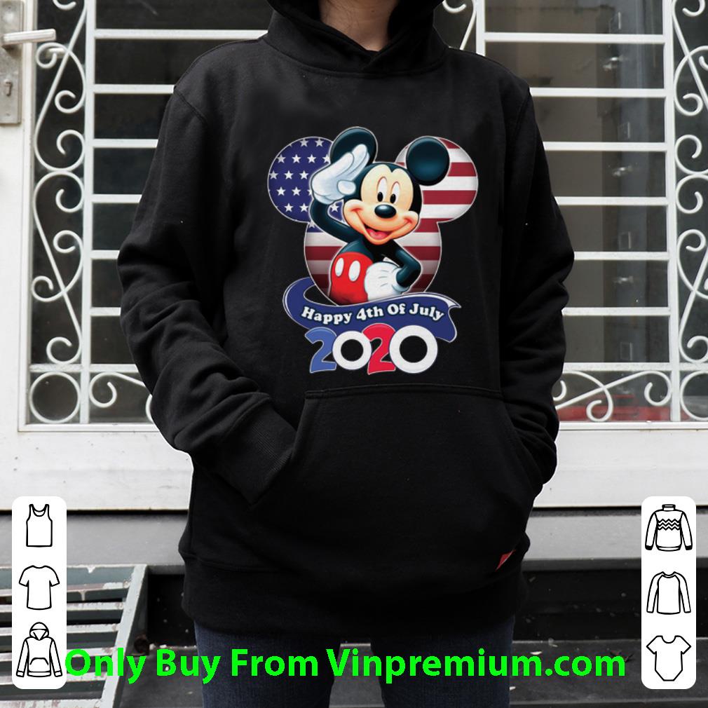 498f60a0 official mickey mouse happy 4th of july 2020 american flag shirt 4 - Official Mickey Mouse Happy 4th Of July 2020 American Flag shirt