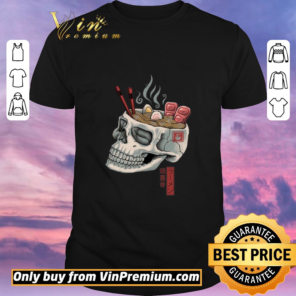 Premium Ramen Skull shirt sweater
