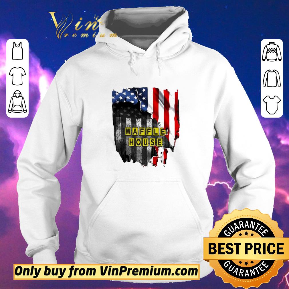 564e9383 original waffle house logo american flag independence day shirt 4 - Original Waffle house logo american flag independence day shirt