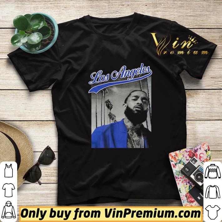 59eb1b67 nipsey hussle blue los angeles shirt sweater 4 - Nipsey Hussle Blue Los Angeles shirt sweater