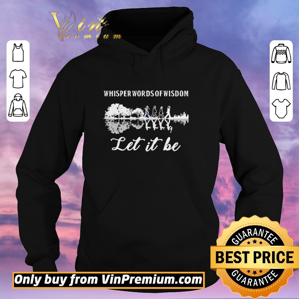 65aacdca official the beatles water reflection whisper words of wisdom let it be shirt 4 - Official The beatles water reflection whisper words of wisdom let it be shirt