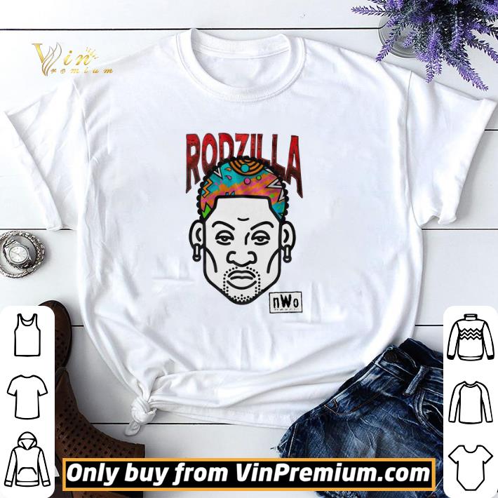 Dennis Rodman Rodzilla The Worm Nwo Wrestling shirt sweater