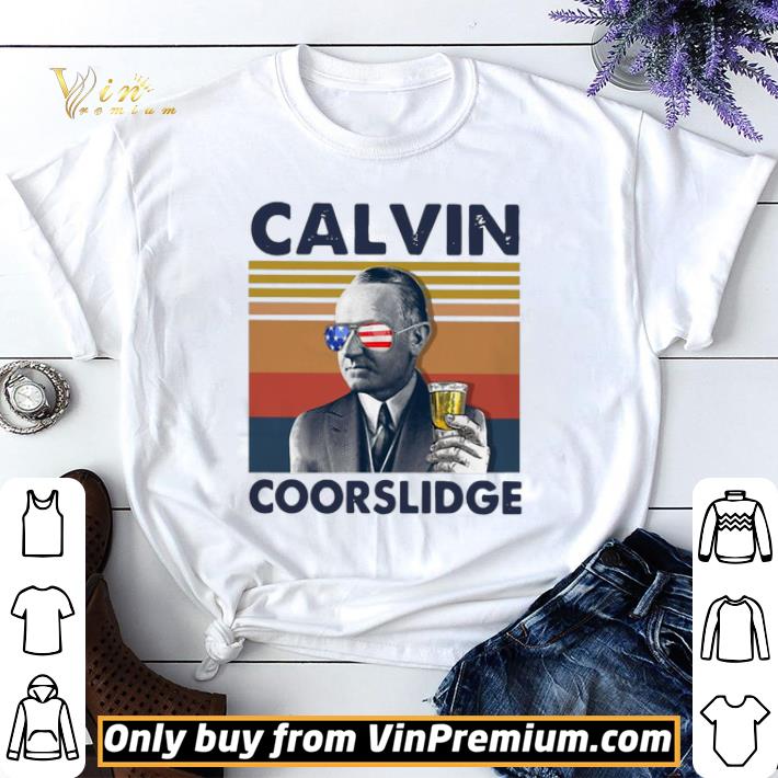 US Drink Calvin Coorslidge Vintage shirt sweater