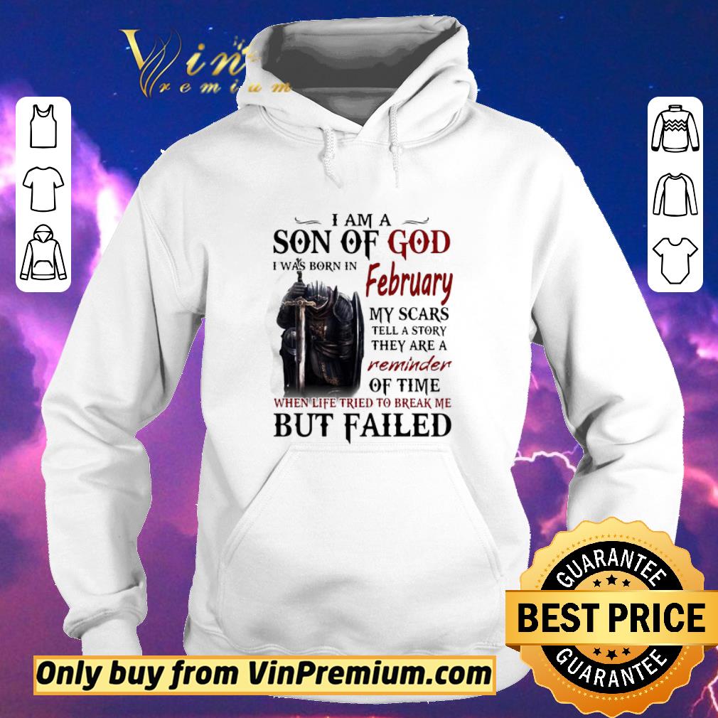 Hot Templar Knight I Am Son Of God I was Born In February shirt sweater 6c59e027 hot templar knight i am son of god i was born in february shirt sweater 4 - Hot Templar Knight I Am Son Of God I was Born In February shirt sweater