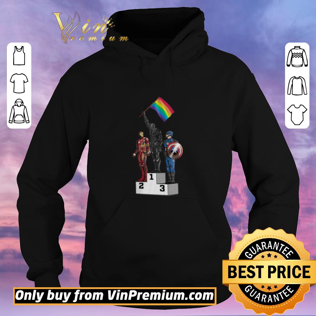Nice LGBT Black Panthers Olympics Iron Man Captain America shirt sweater 714e5975 nice lgbt black panthers olympics iron man captain america shirt sweater 4 - Nice LGBT Black Panthers Olympics Iron Man Captain America shirt sweater