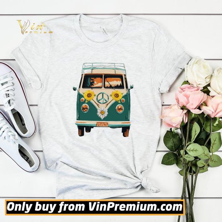 Hippie Peace Car And Sunflowers shirt sweater 7994c702 hippie peace car and sunflowers shirt sweater 4 - Hippie Peace Car And Sunflowers shirt sweater