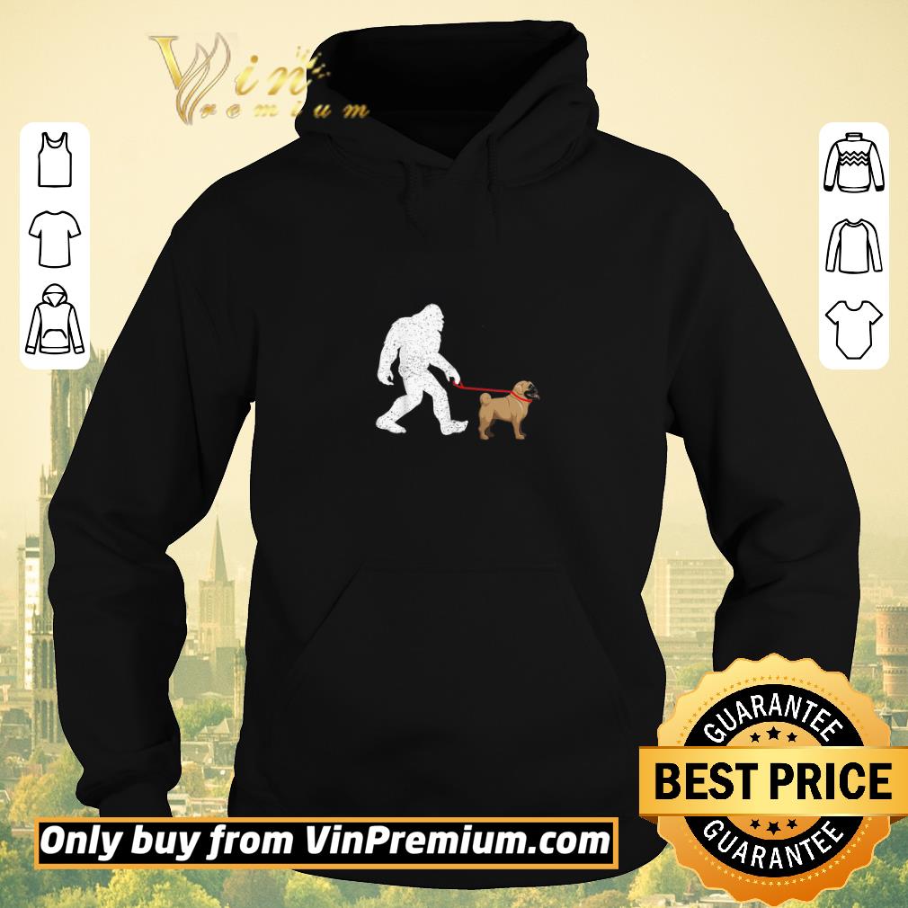 Hot Bigfoot Walking Pug Dog shirt sweater 7b652dee hot bigfoot walking pug dog shirt sweater 4 - Hot Bigfoot Walking Pug Dog shirt sweater