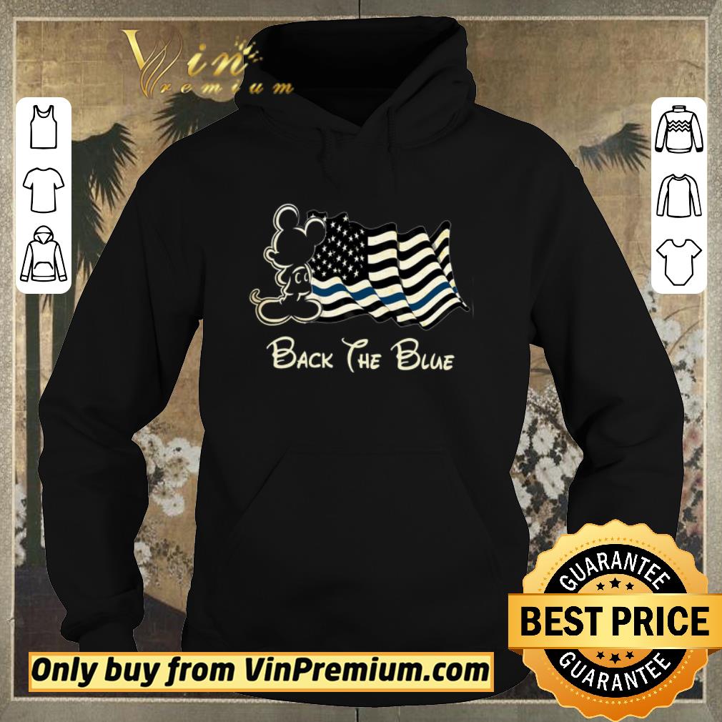 7bec2d9c official mickey mouse american flag back the blue thin blue line shirt sweater 4 - Official Mickey Mouse American Flag Back The Blue Thin Blue Line shirt sweater