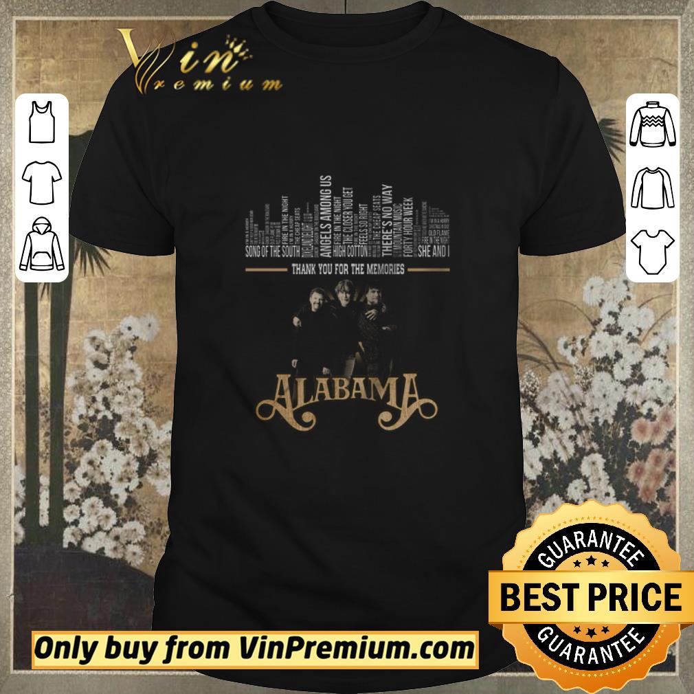 Funny Alabama Song Of The South Angels Among Us Thank You For The Memories shirt sweater